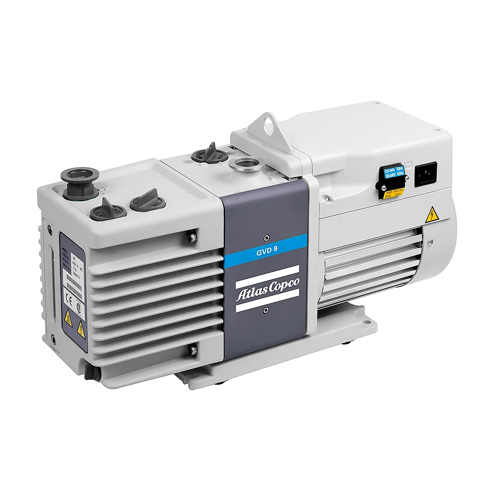 Двухступенчатый пластинчато-роторный вакуумный насос Atlas Copco GVD 8