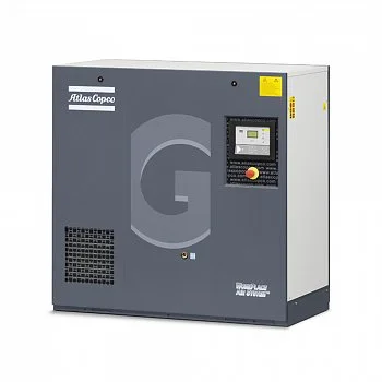 Винтовой масляный компрессор Atlas Copco GA 5 10P, без ресивера, без осушителя, артикул 8153000180