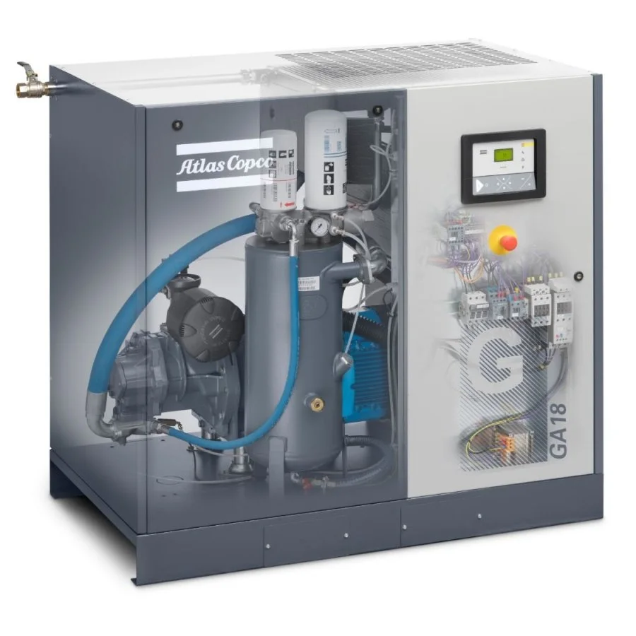 Винтовой компрессор Atlas Copco GA 18 16FF FM, артикул 8150058571