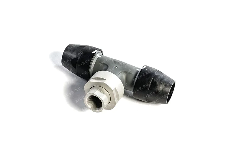 2811100880 - TEE REDUCTION D20 X 1/2 ISO228 FOR AIRNET SYSTEMS