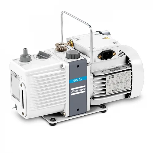 Двухступенчатый пластинчато-роторный вакуумный насос Atlas Copco GVD 0.7