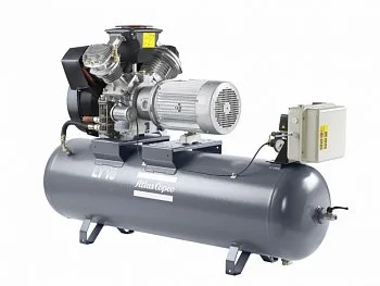 Поршневой компрессор Atlas Copco LT 2-15SE (1ph) Receiver Mounted (Без кожуха)., артикул 8115420153