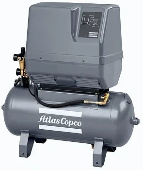 Поршневой компрессор Atlas Copco LFx 1.0 Receiver Mounted 90 л., артикул 8115405303
