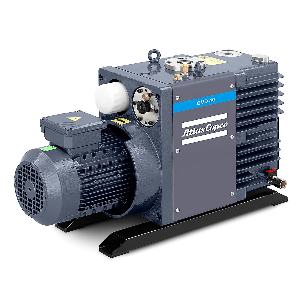 Двухступенчатый пластинчато-роторный вакуумный насос Atlas Copco GVD 40