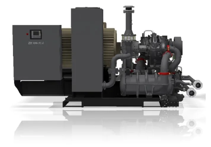 Безмасляный двухступенчатый турбокомпрессор Atlas Copco ZH 400+ 3.9