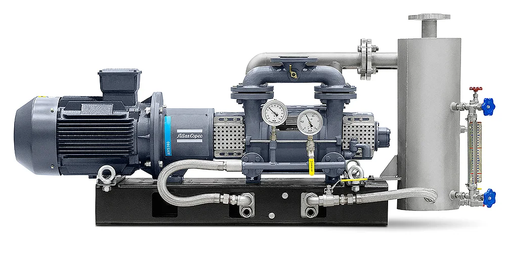 Одноступенчатый водокольцевой насос Atlas Copco AWS 1100