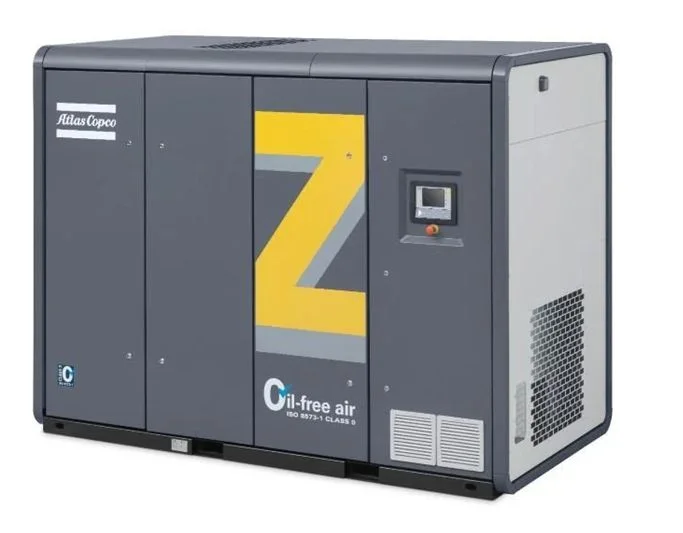 Безмасляный ротационный зубчатый компрессор Atlas Copco ZT 90 - 10 FF