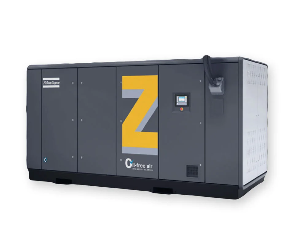 Безмасляный ротационный винтовой компрессор Atlas Copco ZR 700 VSD - 10.4