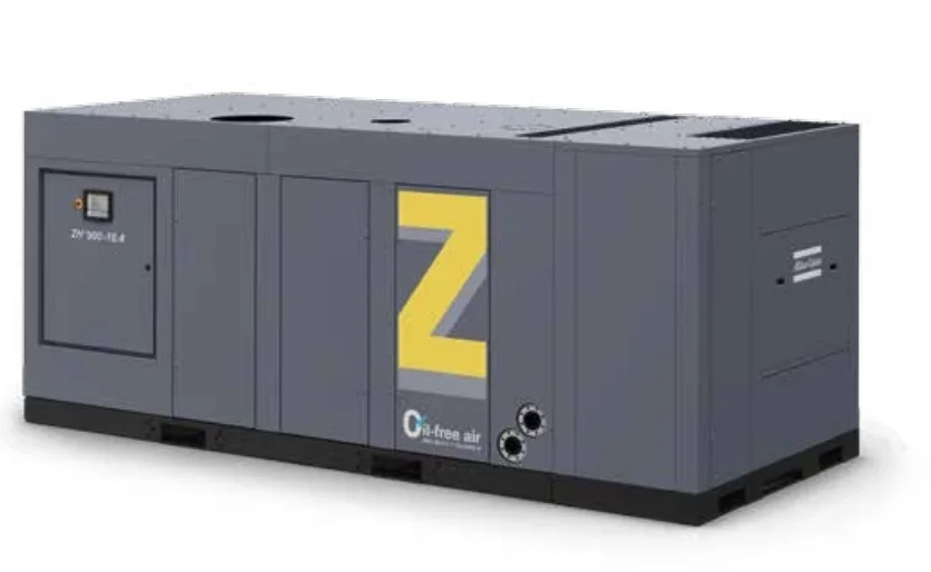 Безмасляный двухступенчатый турбокомпрессор Atlas Copco ZH 500+ 3.5