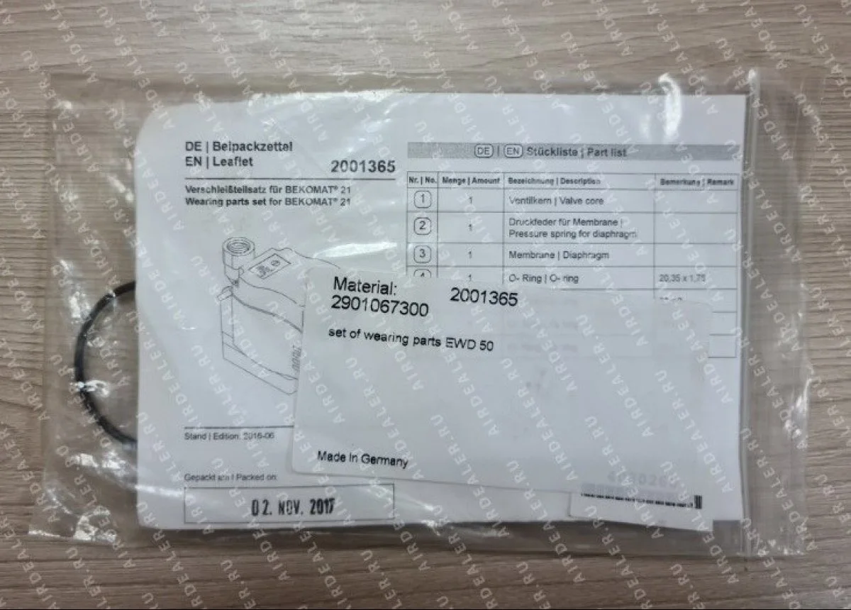 2901067300 - SET OF WEARING PARTS
