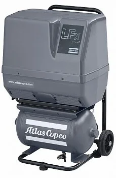Поршневой компрессор Atlas Copco LFx 1.0 (3PH) Trolley - Electric 20 л., артикул 8115405121