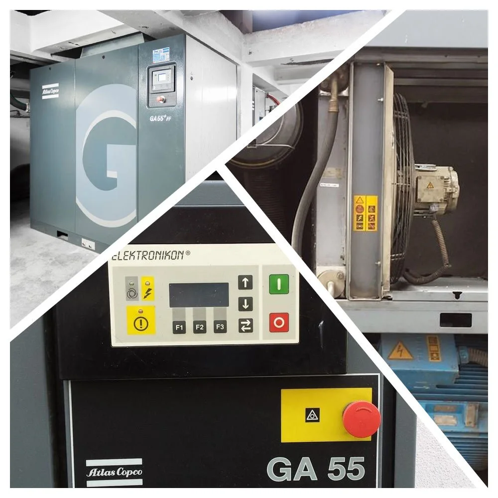 Винтовой масляный компрессор Atlas Copco GA 55 8.5FF, артикул 8153587673