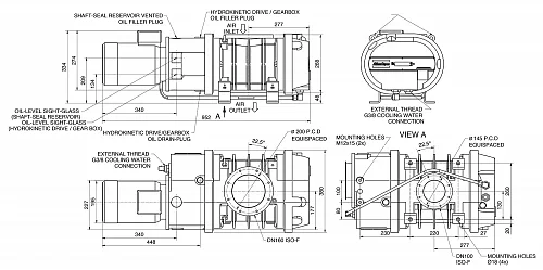 Бустерный роторный насос Atlas Copco ZRS 2600