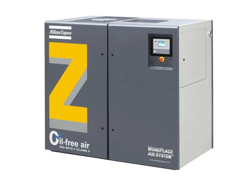 Безмасляный ротационный зубчатый компрессор Atlas Copco ZT 15 - 10