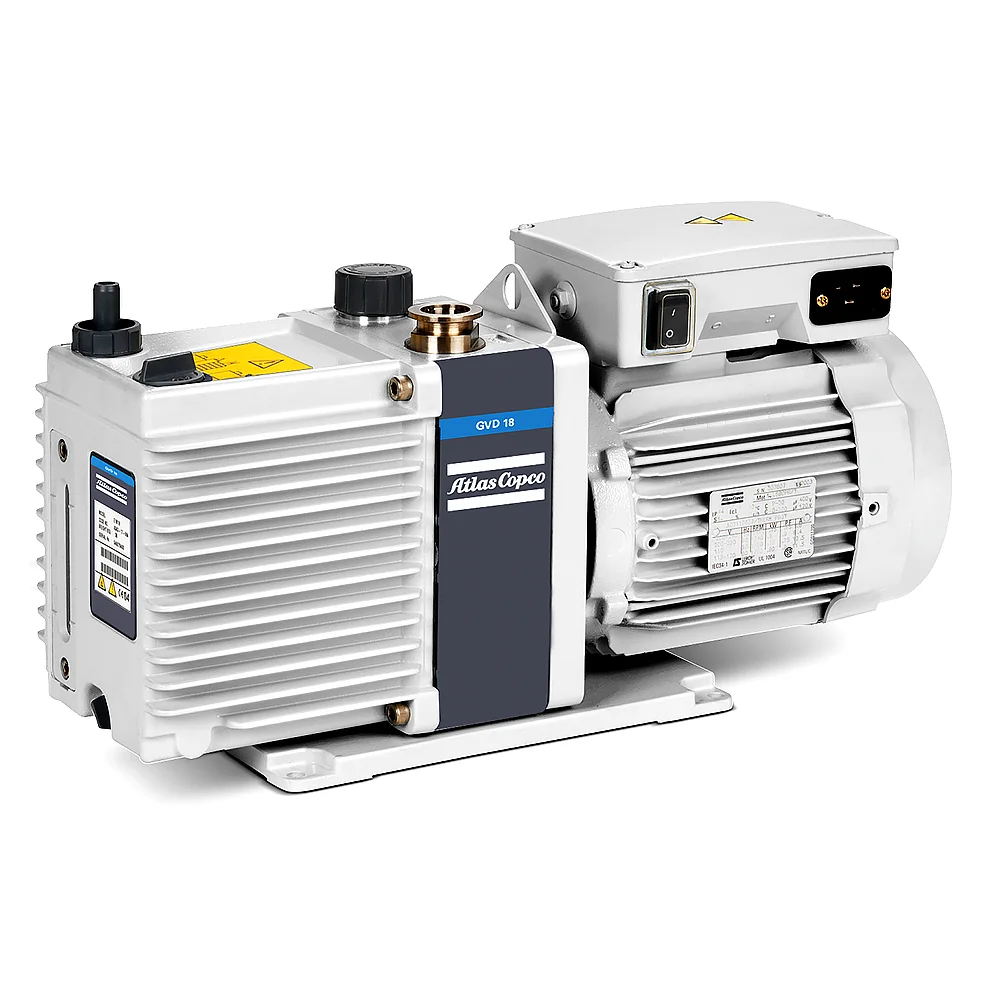 Двухступенчатый пластинчато-роторный вакуумный насос Atlas Copco GVD 18