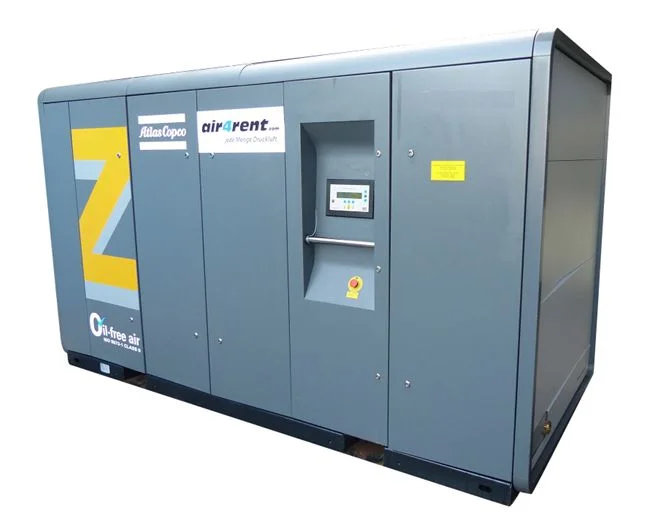 Безмасляный ротационный зубчатый компрессор Atlas Copco ZT 132 - 7.5 FF (iMD)