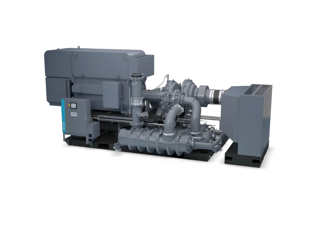 Безмасляный двухступенчатый турбокомпрессор Atlas Copco ZH 1000+ 4.2